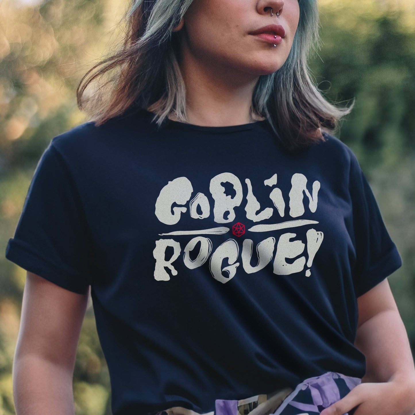 Goblin Rogue T-Shirt – Dungeons & Dragons Inspired RPG Apparel - Stealth Check Co