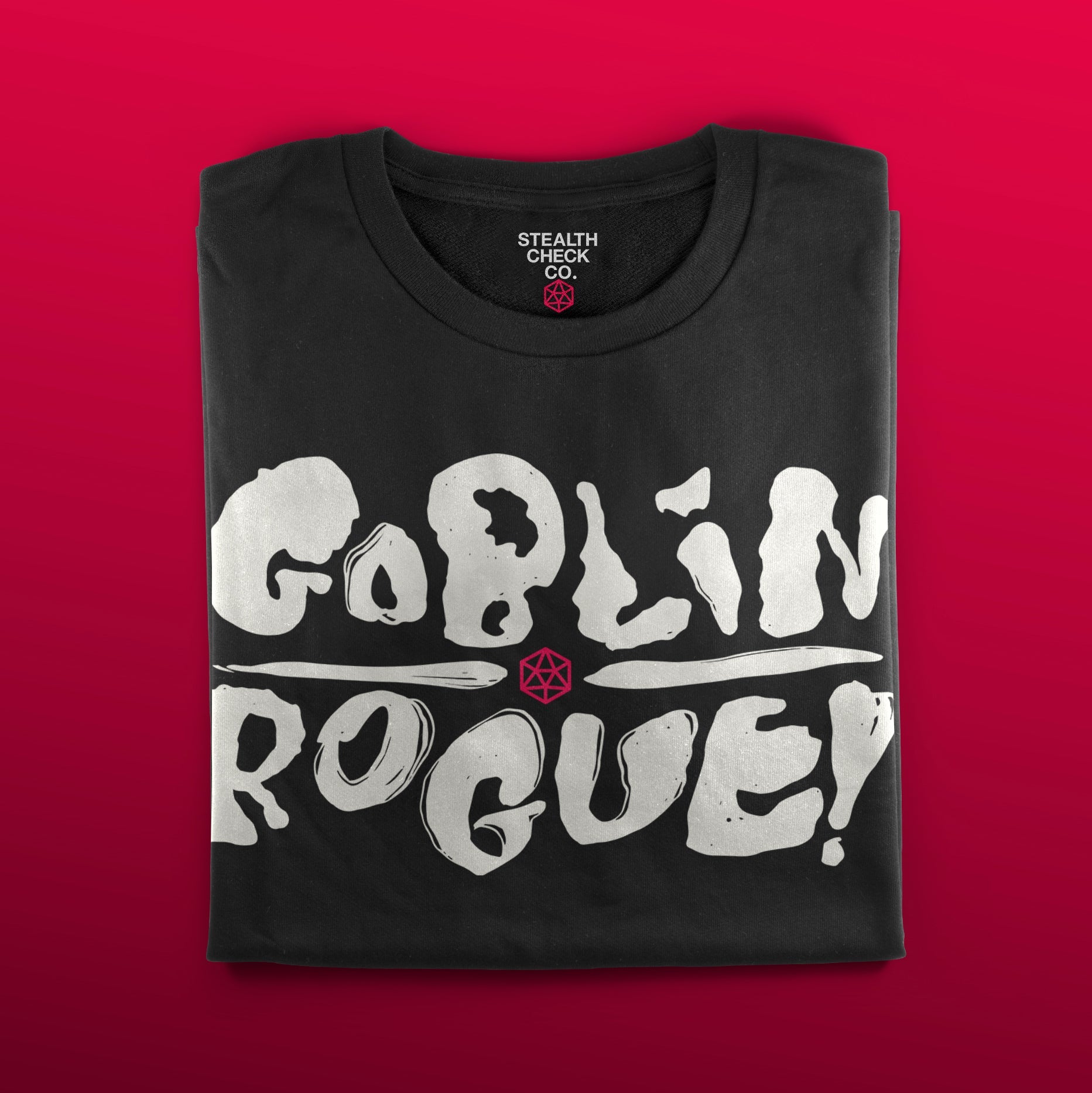 Goblin Rogue T-Shirt – Dungeons & Dragons Inspired RPG Apparel - Stealth Check Co