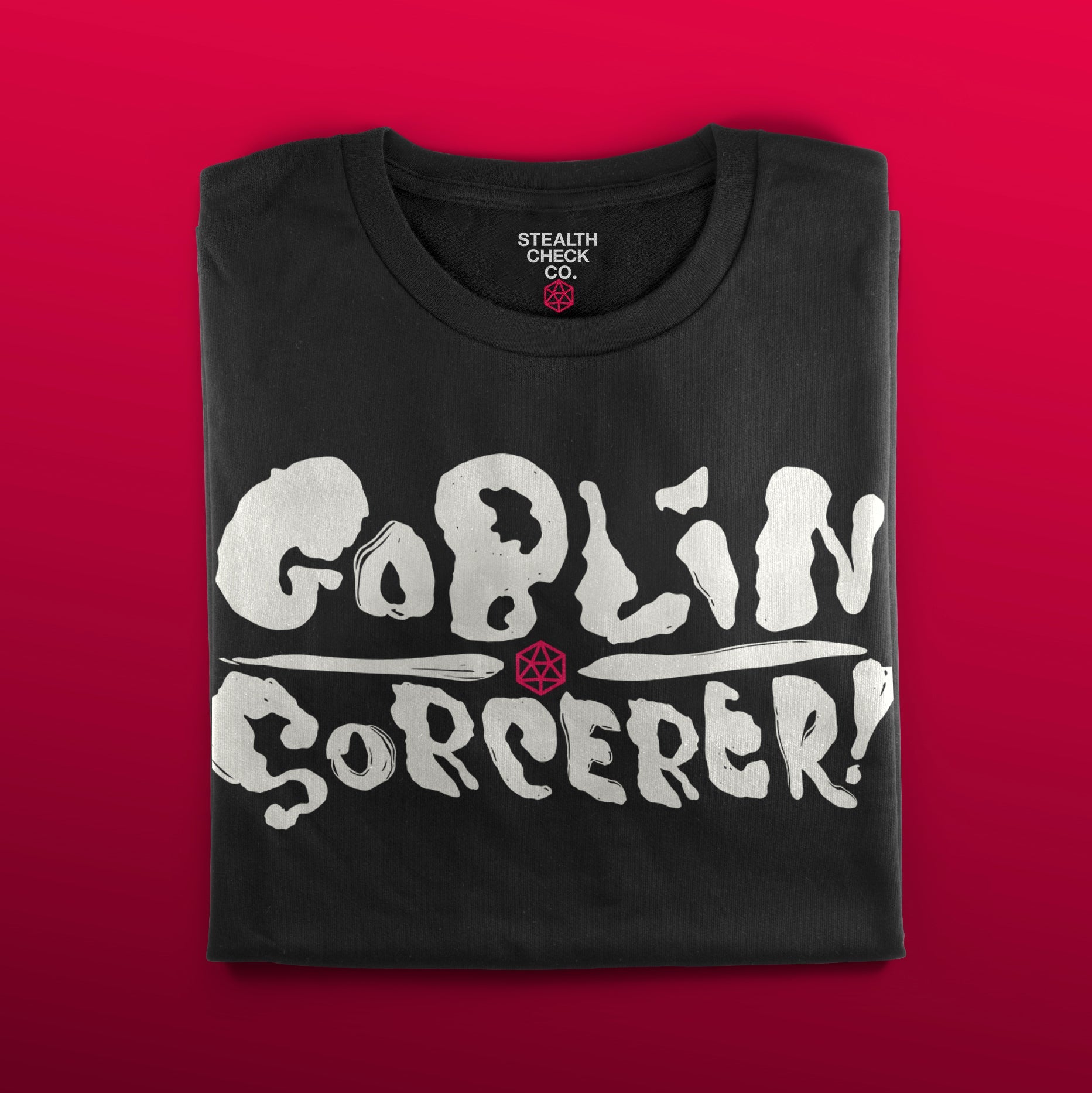 Goblin Sorcerer T-Shirt – Dungeons & Dragons Inspired RPG Apparel - Stealth Check Co