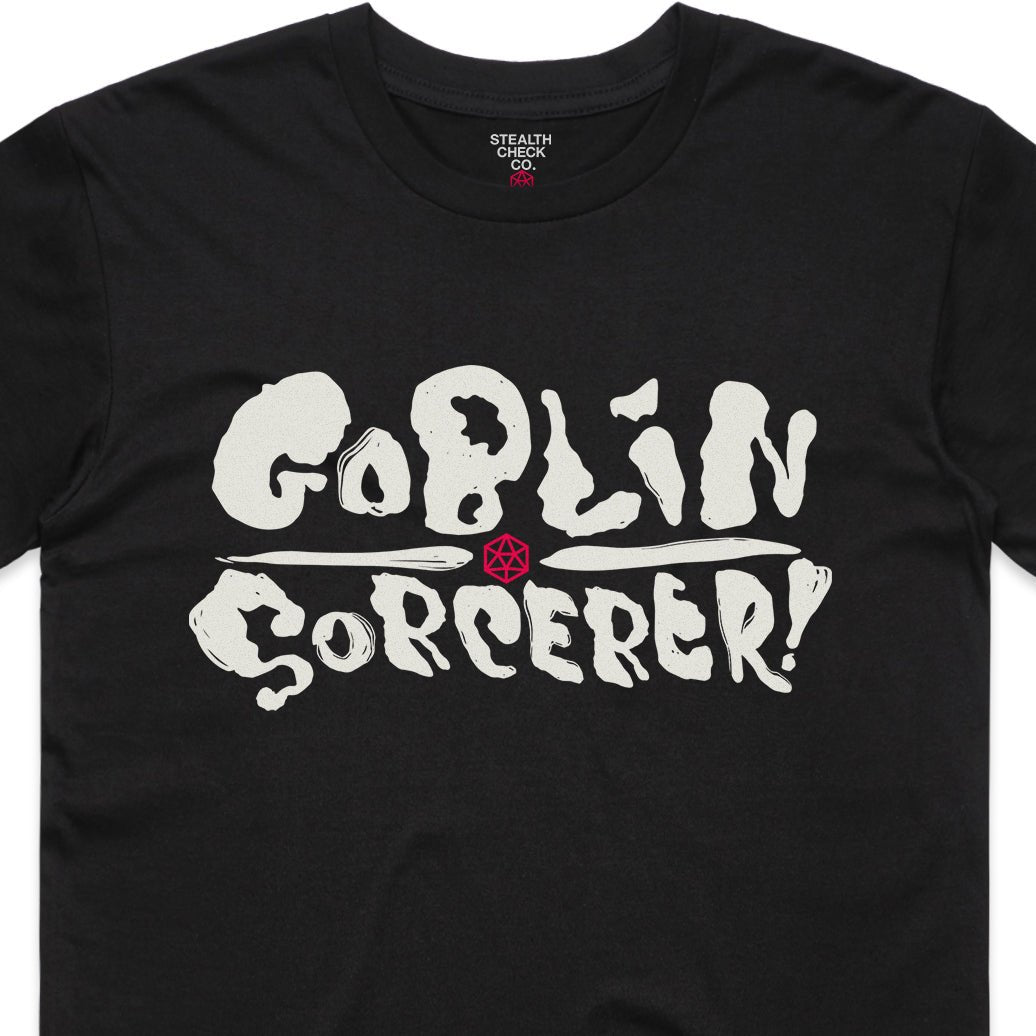 Goblin Sorcerer T-Shirt – Dungeons & Dragons Inspired RPG Apparel - Stealth Check Co