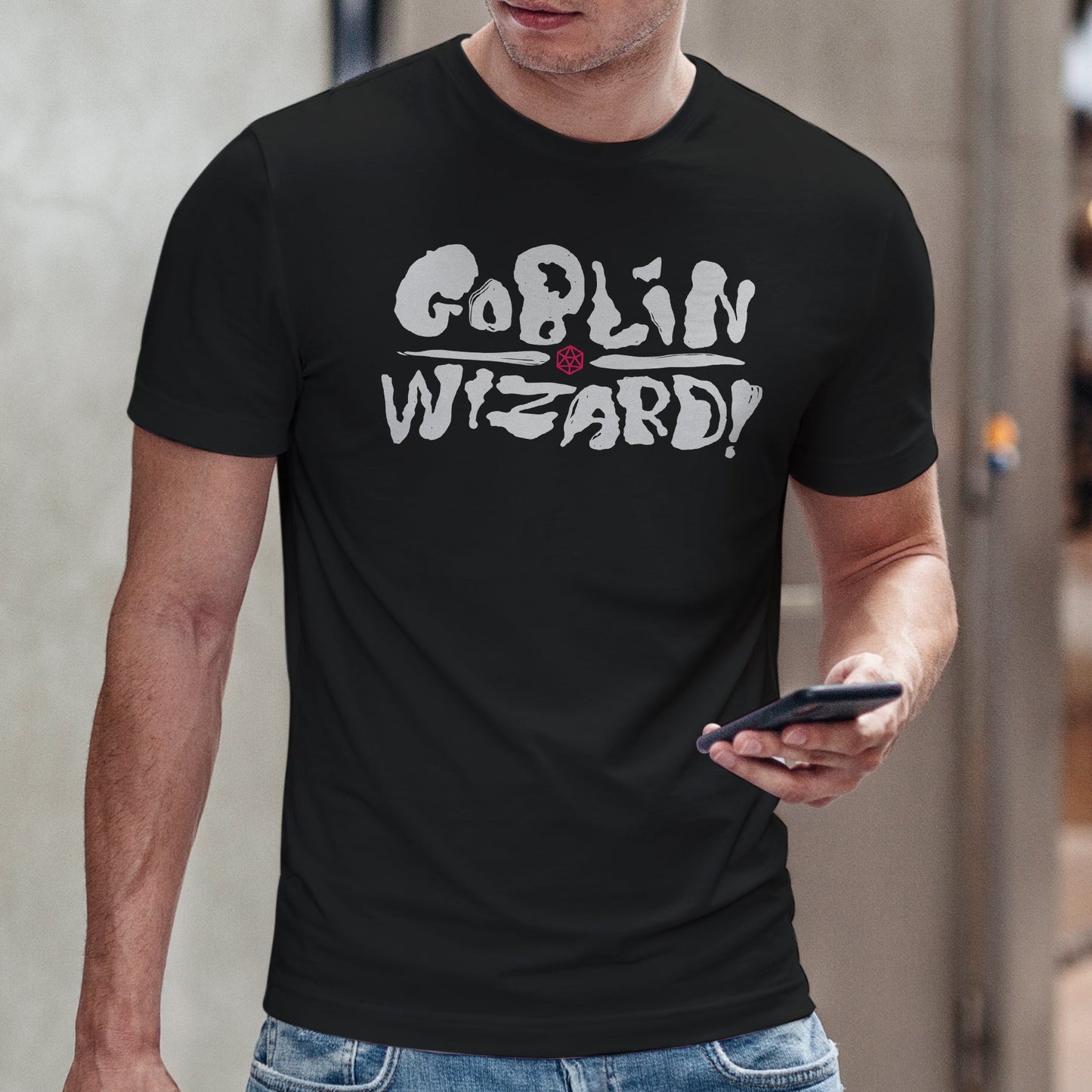 Goblin Wizard T-Shirt – Dungeons & Dragons Inspired RPG Apparel - Stealth Check Co