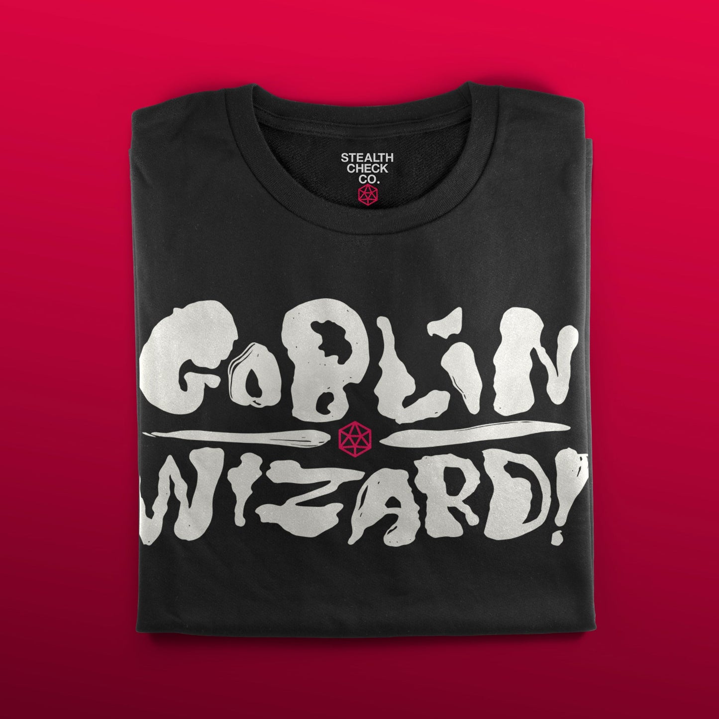 Goblin Wizard T-Shirt – Dungeons & Dragons Inspired RPG Apparel - Stealth Check Co