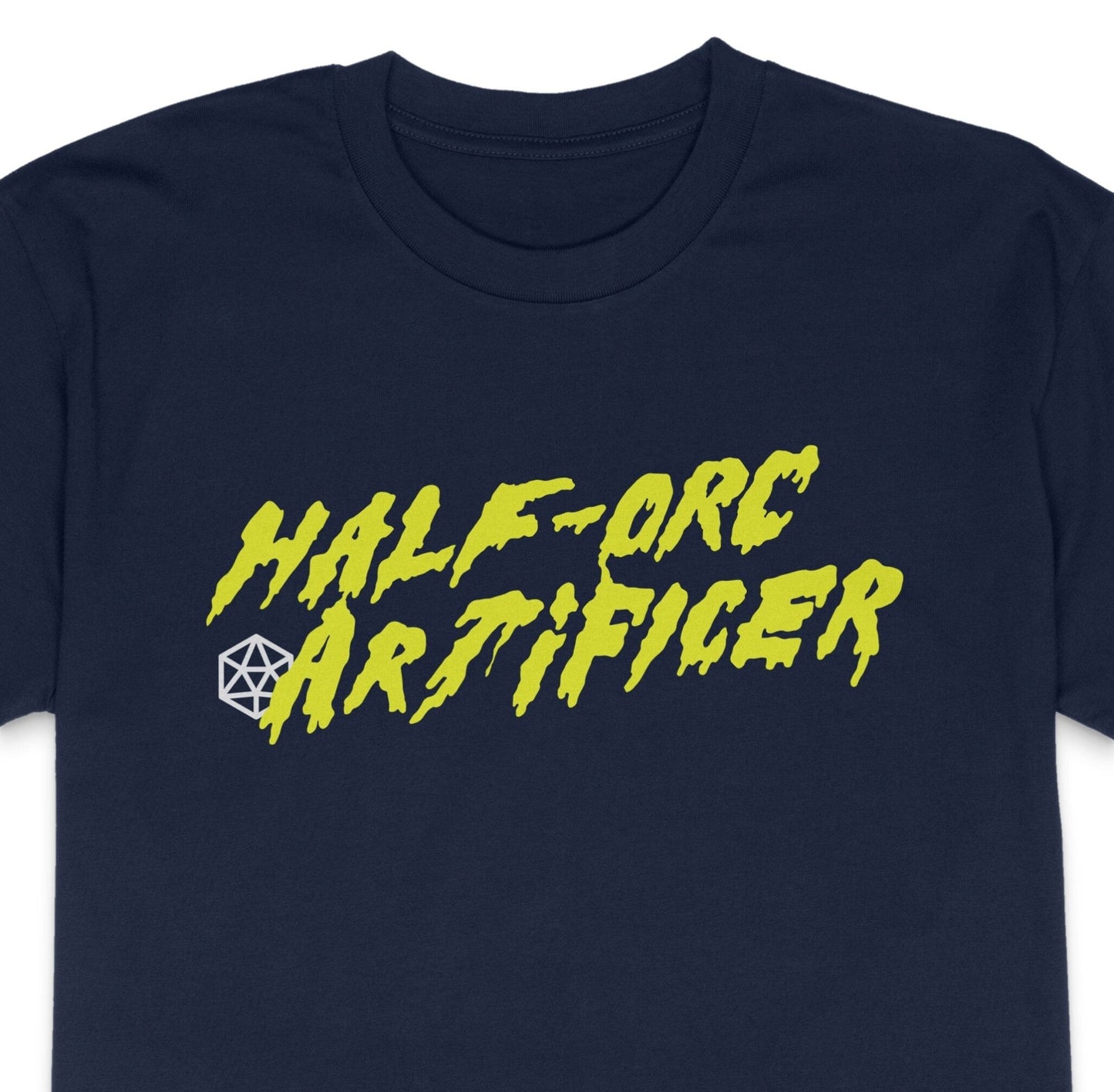 Half-Orc Artificer T-Shirt - Dungeons & Dragons Inspired RPG Apparel - Stealth Check Co