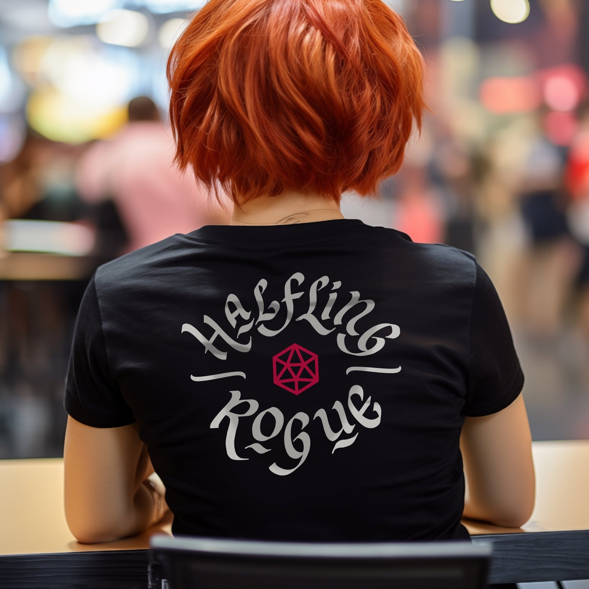 Halfling Rogue T-Shirt – Dungeons & Dragons Inspired RPG Apparel - Stealth Check Co