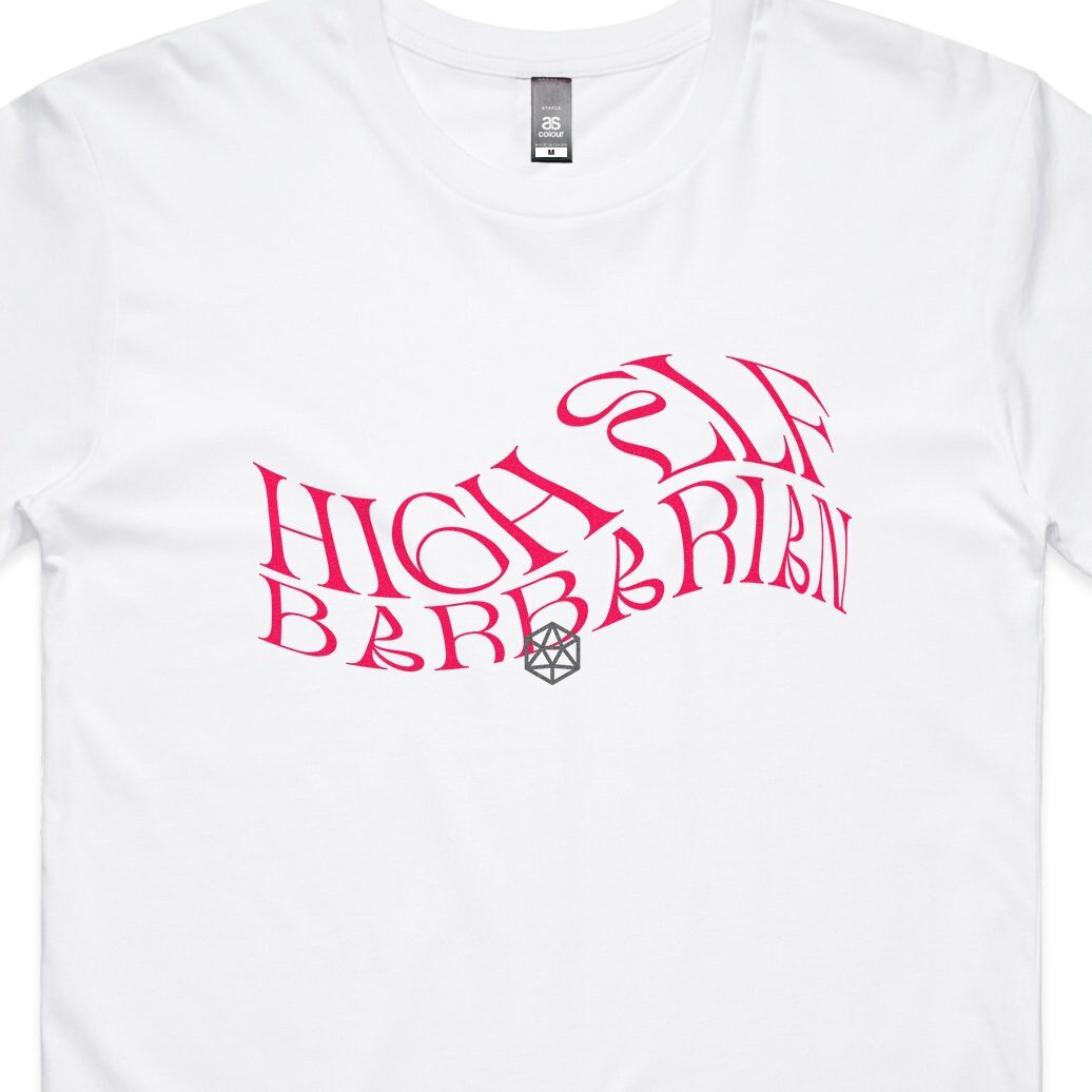 High Elf Barbarian T-Shirt – Dungeons & Dragons Inspired RPG Apparel - Stealth Check Co