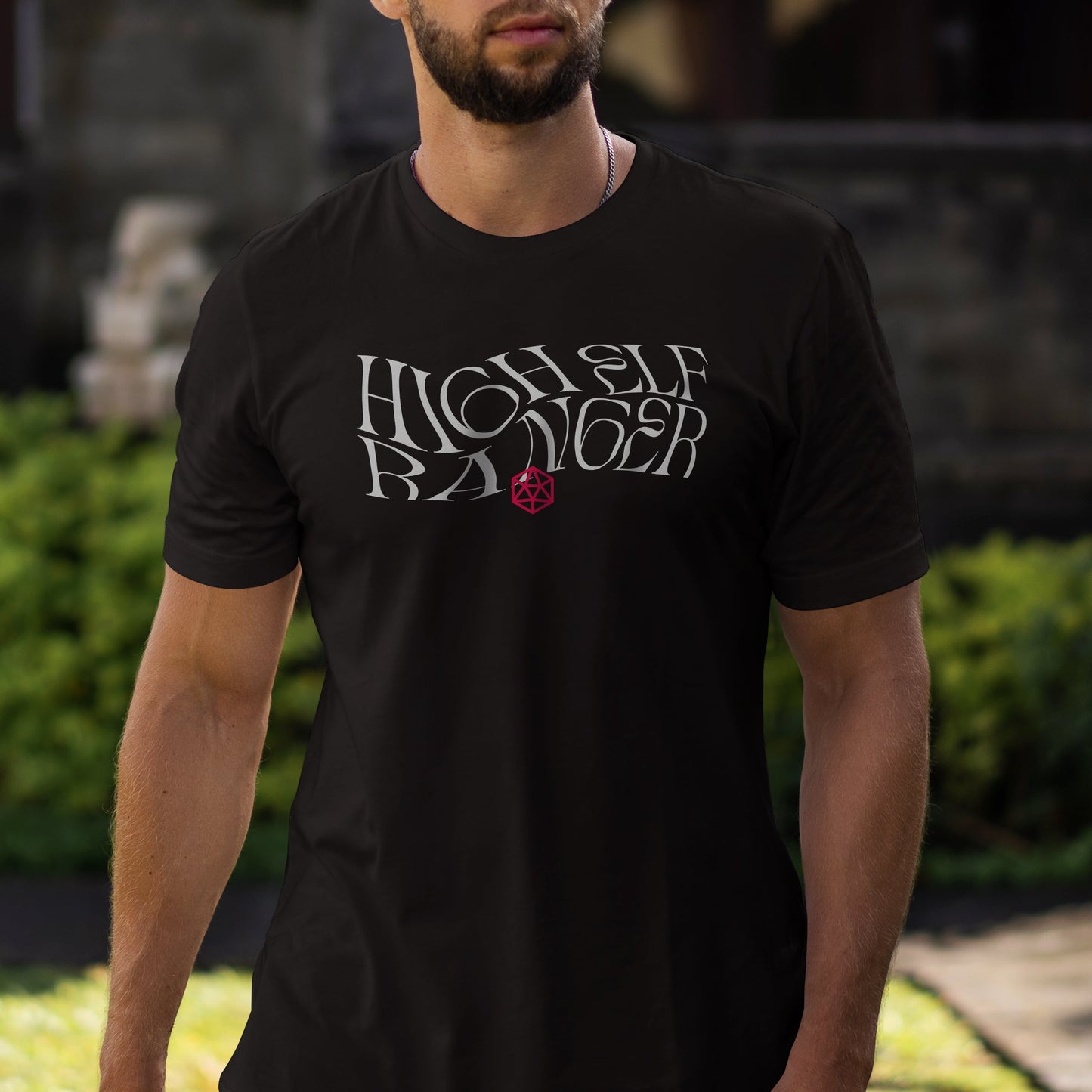 High Elf Ranger T-Shirt – Dungeons & Dragons Inspired RPG Apparel - Stealth Check Co